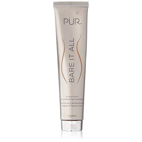 PUR Cosmetics P R Bare It All 4-In- Skin-Perfecting Foundation, .5 Oz PUR Cosmetics P R Bare It All 4-In- Skin-Perfecting Foundation, .5 Oz