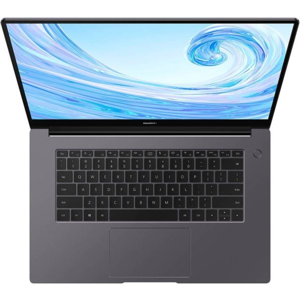 Huawei Matebook D 15 BOHRB-WAI9A Laptop – Core i3 2.1GHz 8GB 256GB Win10 15.6inch FHD Space Grey English/Arabic Keyboard