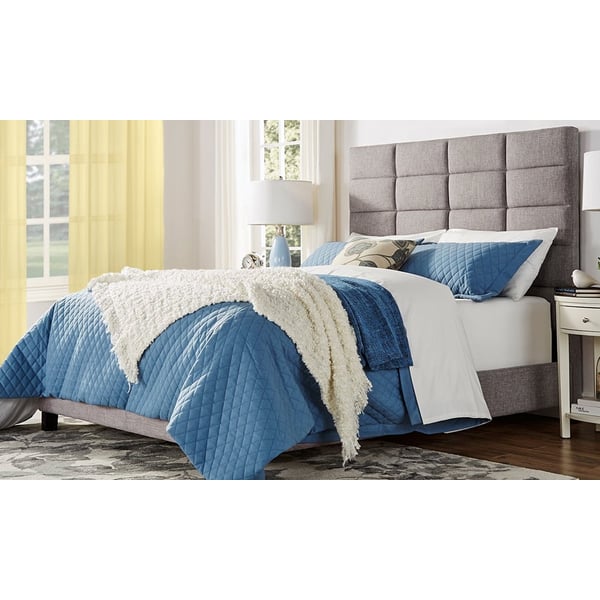 High profile tufted bed top