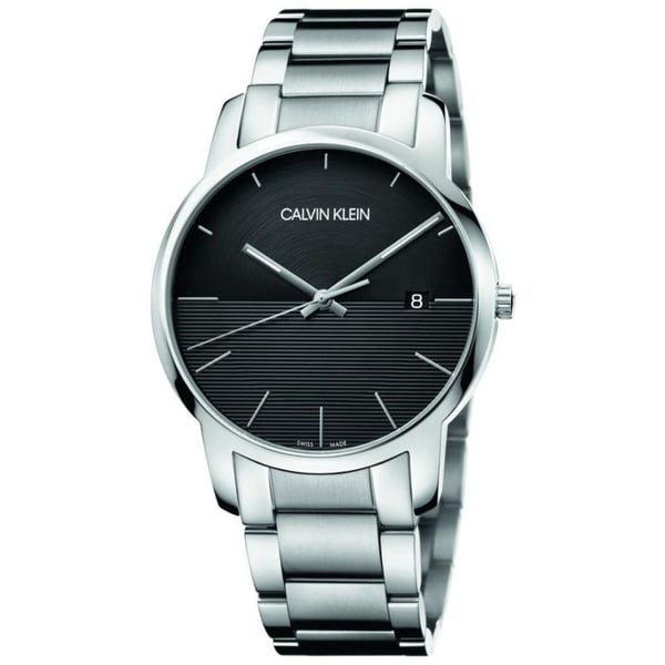 Calvin Klein City Silver Stainless Steel Men Watch K2G2G1-4C