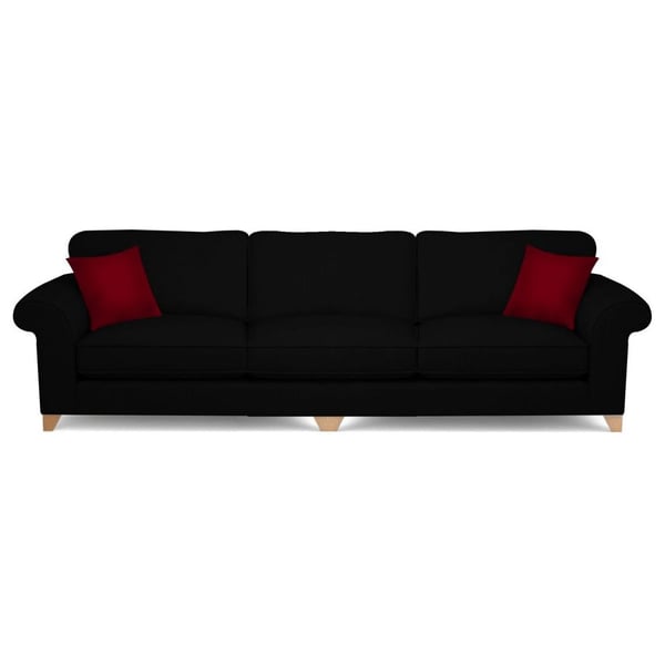 Galaxy Design Angelic 3 Seater Sofa Black