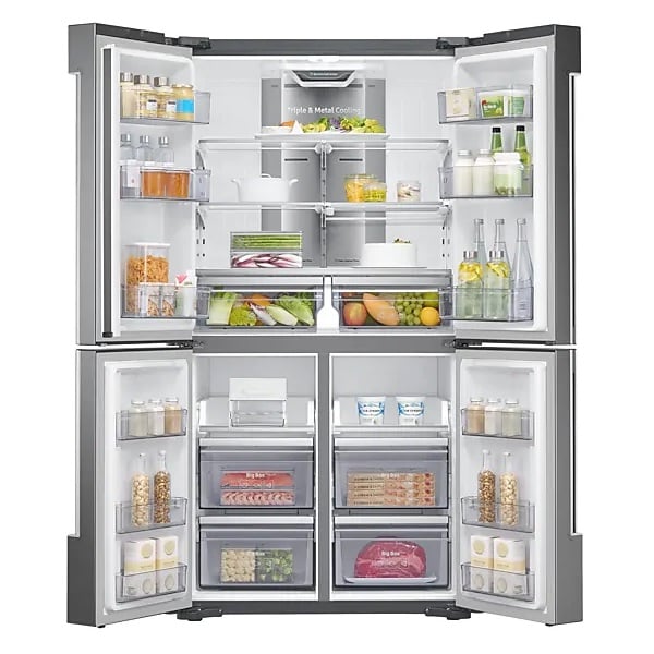 Samsung French Door Refrigerator 678 Litres RF60N91H3SL Samsung French Door Refrigerator 678 Litres RF60N91H3SL