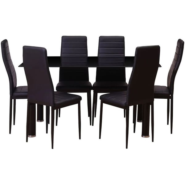 Pan Emirates Uniqa Dining Set 1+6 140*80*74cm Pan Emirates Uniqa Dining Set 1+6 140*80*74cm