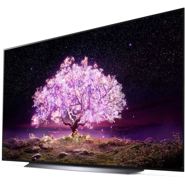 LG OLED TV 83 Inch C1 Series Cinema Screen Design 4K Cinema HDR webOS Smart with ThinQ AI Pixel Dimming OLED83C1PVA LG OLED TV 83 Inch C1 Series Cinema Screen Design 4K Cinema HDR webOS Smart with ThinQ AI Pixel Dimming OLED83C1PVA