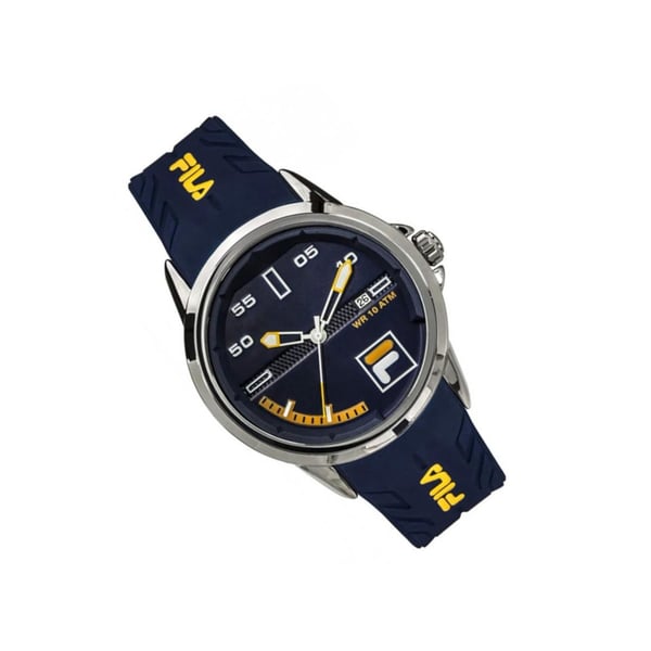 Fila - F Racer Analog Wrist Watch Silicone Strap for Men 38-170-003
