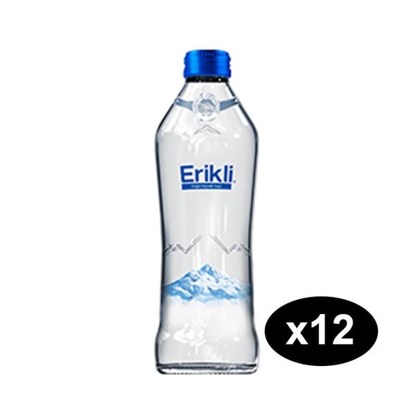 Erikli Glass Bottled Natural Water 330ml Pack Of 12