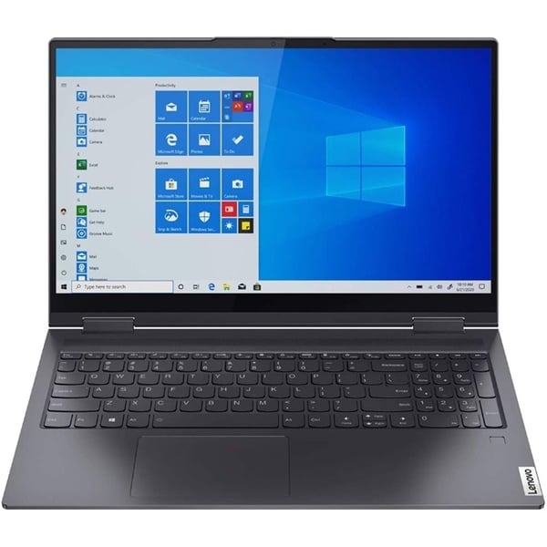 Lenovo Yoga 7 82BJ0001US 2 in 1 Laptop - Core i5 2.40Ghz 8GB 256GB Shared Win10Home 15.6inch FHD Slate Grey English Keyboard