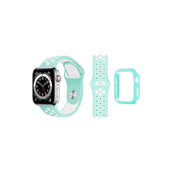 HuHa Bumper Replacement Band For Apple Watch Series 6/SE/5/4 44millimeter Marine Green