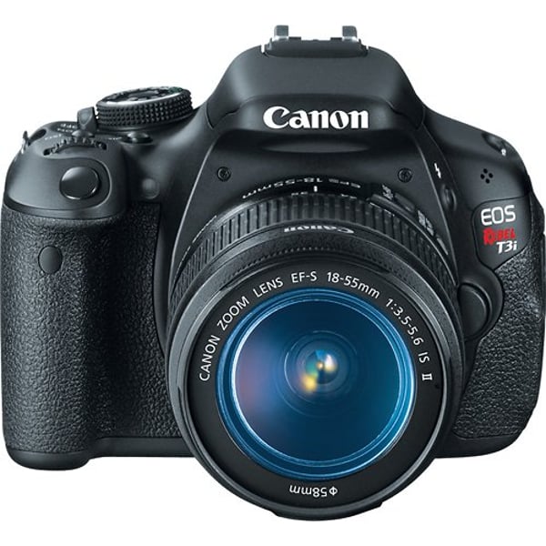 Canon EOS Rebel T3i DSLR Camera with 18-55mm IS Lens - Black