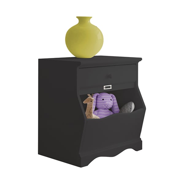 Asghar Furniture - Funky Kids Bedside Table - Black