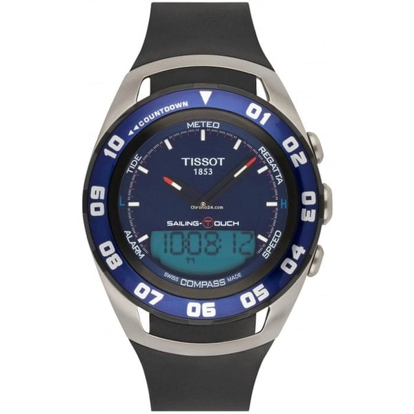 Tissot Sailing Touch Black Rubber Men Watch T056.420.27.041.00
