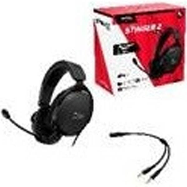 HyperX 683L9AA Wired Over Ear Gaming Headset Black HyperX 683L9AA Wired Over Ear Gaming Headset Black