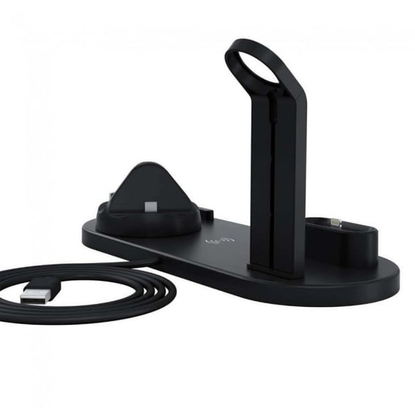 Margoun 3 in 1 Rotatable Charger Dock for Mobile Phones, Airpods and Smartwatch Margoun 3 in 1 Rotatable Charger Dock for Mobile Phones, Airpods and Smartwatch