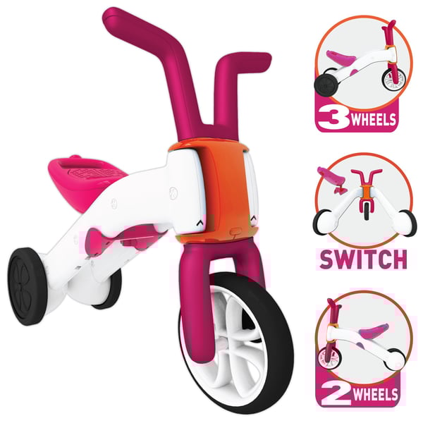 Chillafish bunzi balance bike pink on sale