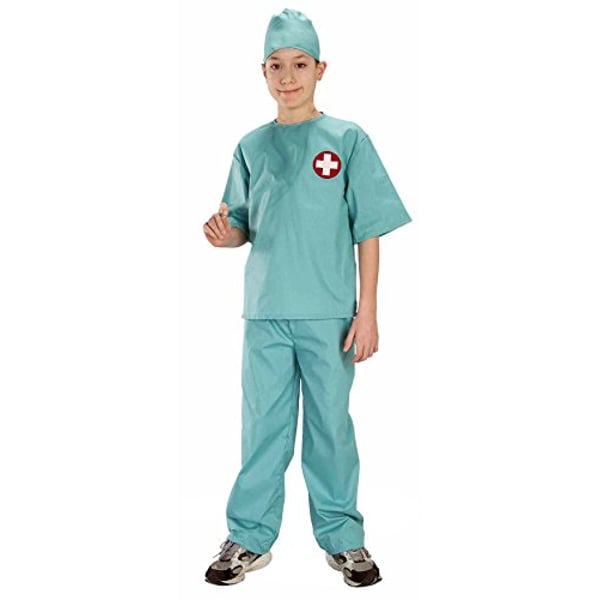 Forum Novelties Doctor Surgical Scrubs Child's Costume, Medium Forum Novelties Doctor Surgical Scrubs Child's Costume, Medium