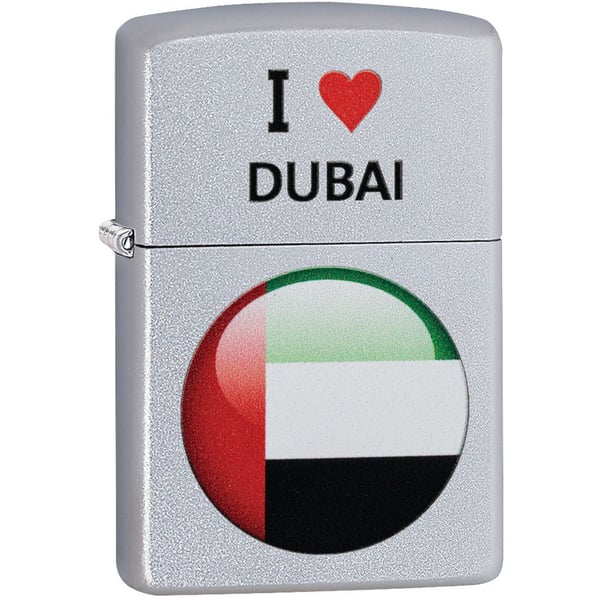 Zippo 205 CI412387 I Love Dubai Lighter Zippo 205 CI412387 I Love Dubai Lighter