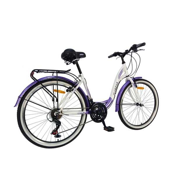 Buy Mogoo Floress 21 Speed Cruiser Bike, 24 Inch Purple Online in UAE
