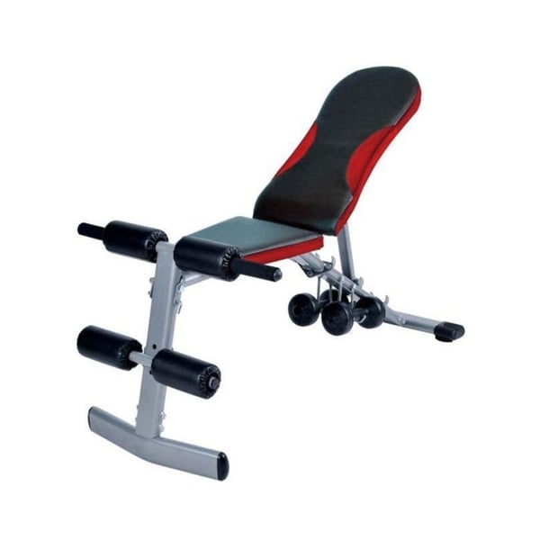 Marshal Fitness Exercise Bench with Dumbbell 18kg