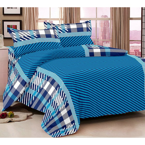 buy-story-home-flat-double-bedding-set-blue-225-x-250-cm-mg1408-3