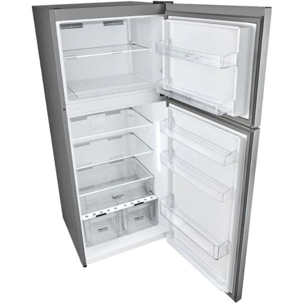 LG GTF402SSAN Top Mount Refrigerator 401L Silver