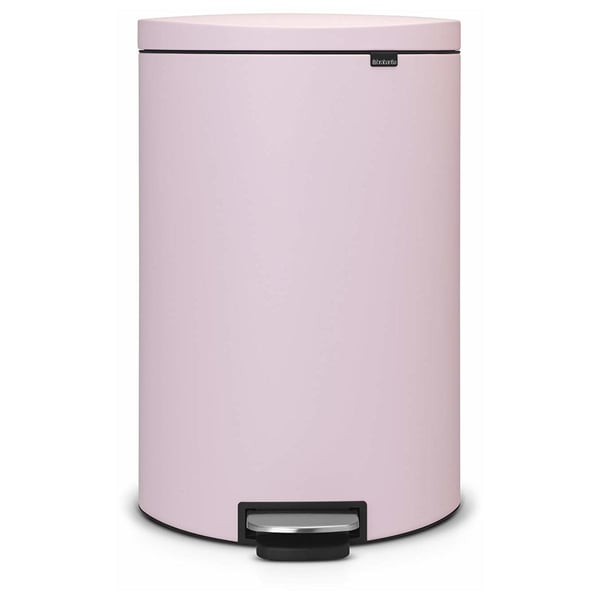 Brabantia 103926 FlatBack PedalBin 40L Mineral Pink
