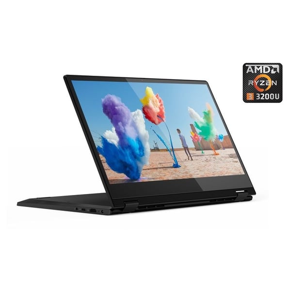 Buy Lenovo Ideapad C340 14api Convertible Touch Laptop Ryzen 3 2 6ghz 4gb 128gb Shared Win10 14inch Hd Onyx Black Price Specifications Features Sharaf Dg