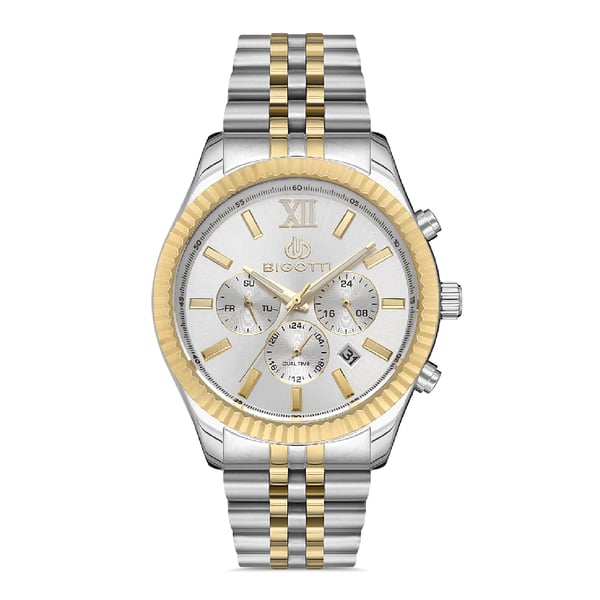 Bigotti Milano Mens Stainless Steel Strap Watch - Bg.1.10296-3 Bigotti Milano Mens Stainless Steel Strap Watch - Bg.1.10296-3