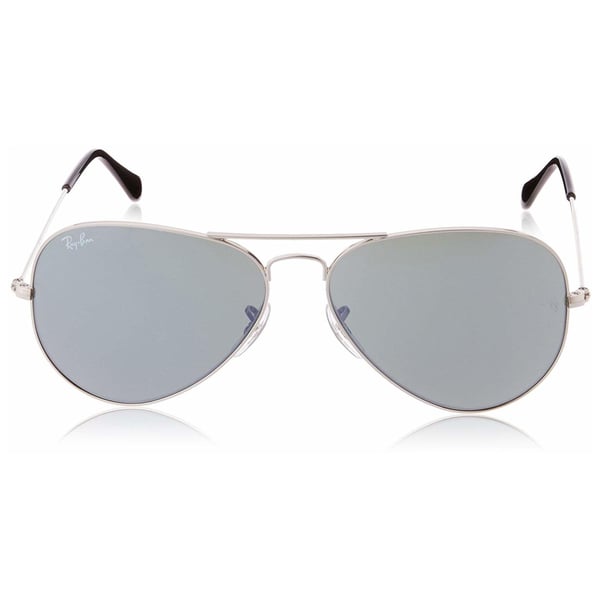 RayBan RB3025-W3277-58 Aviator Silver Unisex Sunglasses RayBan RB3025-W3277-58 Aviator Silver Unisex Sunglasses