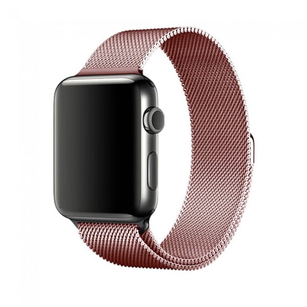 Apple Watch Series 6/SE/5/4/3/2/1 Milanese Replacement Band 42/44mm - Rose Gold