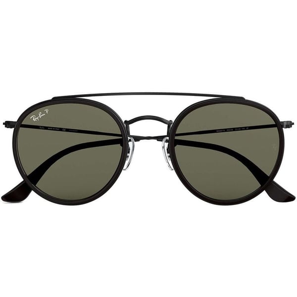 Rayban Round Black Sunglasses For Unisex RB3647N 002/58