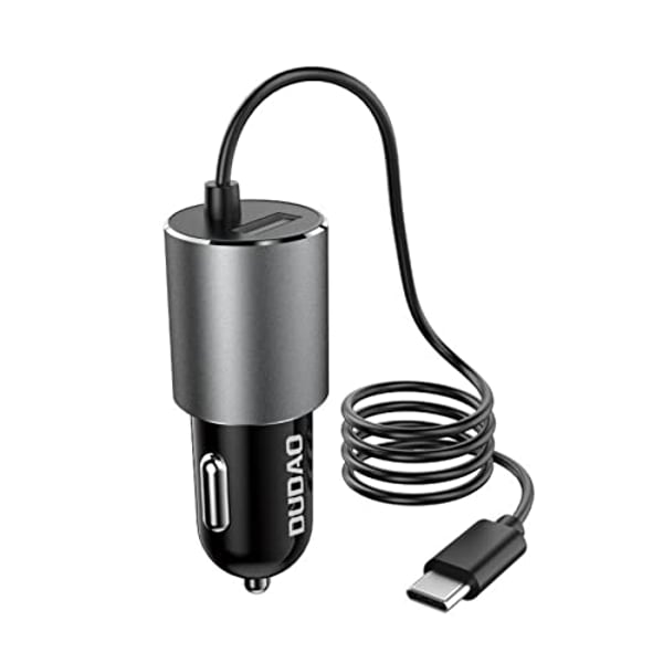 Buy DUDAO Builtin Charging Cable Car Charger TypeC Cable 3.4 A (R5PRO) Online in UAE Sharaf DG