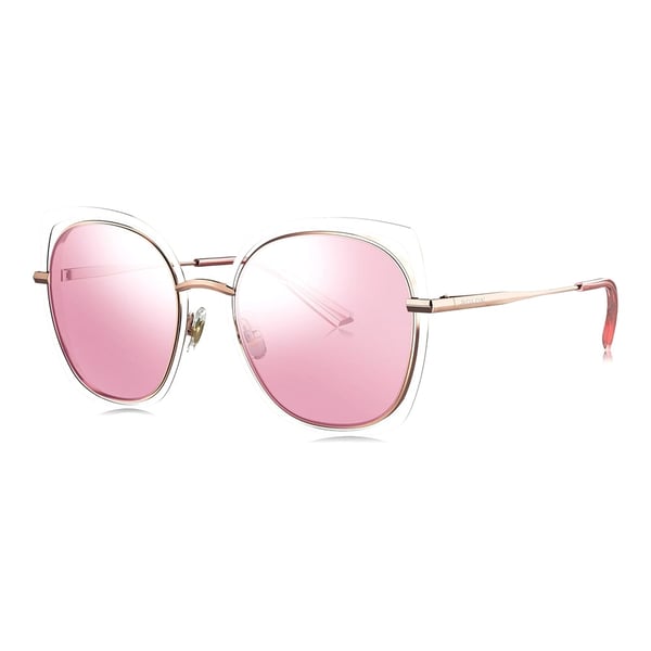 Buy Bolon Round White Sunglasses Women BL8051-B90-54 Online in UAE