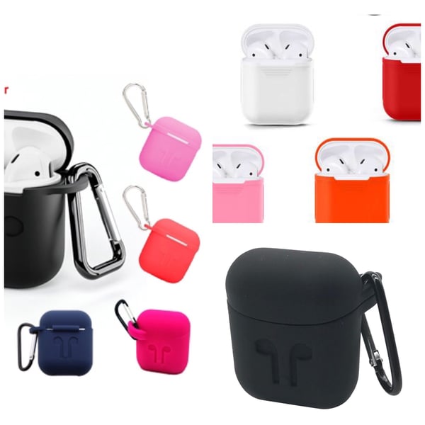 Airpod Silicon Case Assorted Colors For Apple AirPods