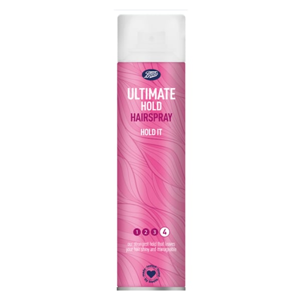 Boots Ultimate Hold Hairspray Hold It No.4 300ml