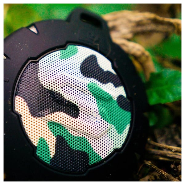 Soul Storm SS80CG-W Weatherproof Wireless Speaker with Bluetooth Camo Green Soul Storm SS80CG-W Weatherproof Wireless Speaker with Bluetooth Camo Green
