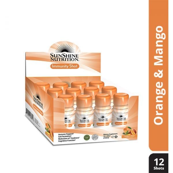 Sunshine Nutrition Immunity Shot 60 ml X 12