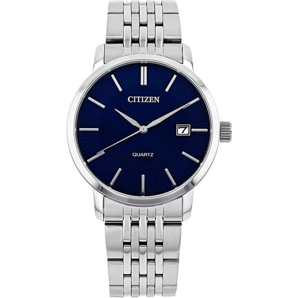 Buy Citizen DZ0040-51L Quartz Analog Blue Dial Stainless Steel Men’s ...