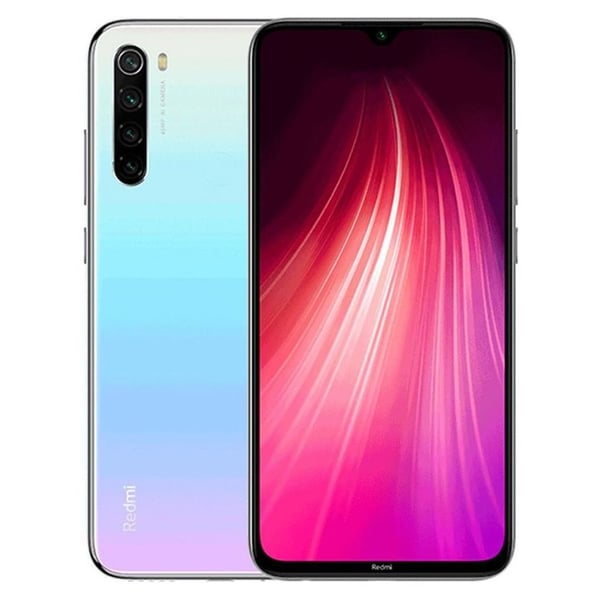 Xiaomi Redmi Note 8 128GB Moonlight White 4G Dual Sim Smartphone
