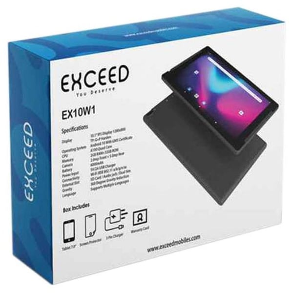 Exceed EX10W1 Tablet - WiFi 32GB 2GB 10.1inch Blue