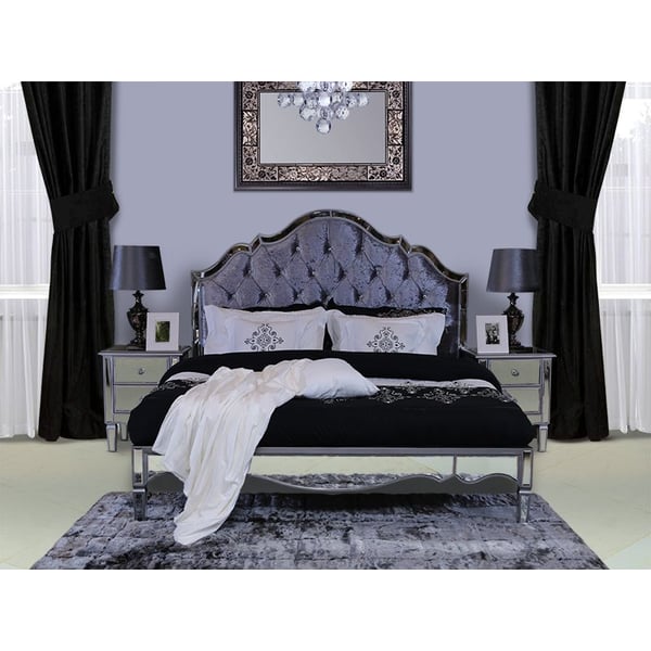 Pan Emirates Casablanca Bed Silver Pan Emirates Casablanca Bed Silver