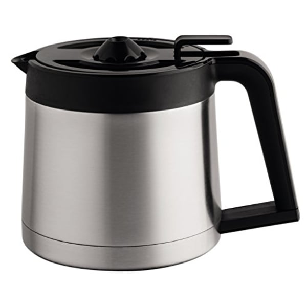 Krups Xb1130 Et351 Replacement Thermal Coffee Carafe, 12 Cup, Silver