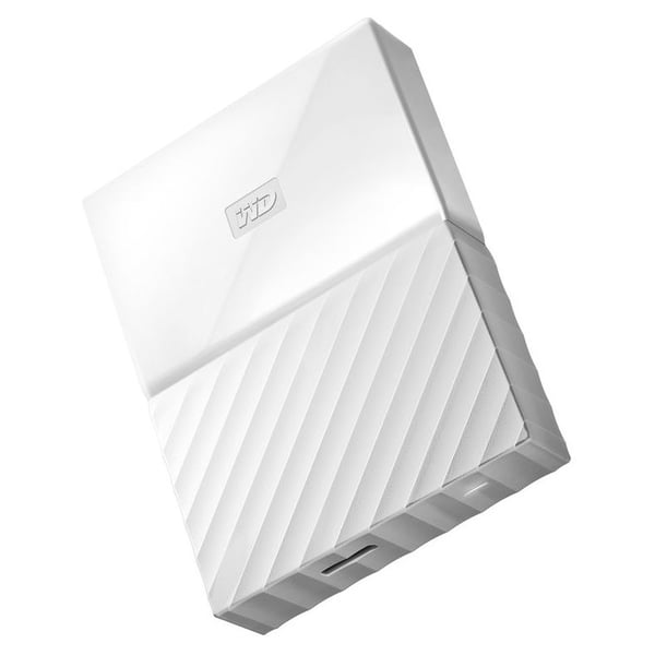 Western Digital My Passport Hard Drive 2TB White WDBS4B0020BWT-WESN