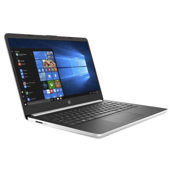 HP 14-DQ1037WM Laptop - Core i3 1.2GHz 4GB 128GB Shared Win10 14inch HD Silver English Keyboard HP 14-DQ1037WM Laptop - Core i3 1.2GHz 4GB 128GB Shared Win10 14inch HD Silver English Keyboard