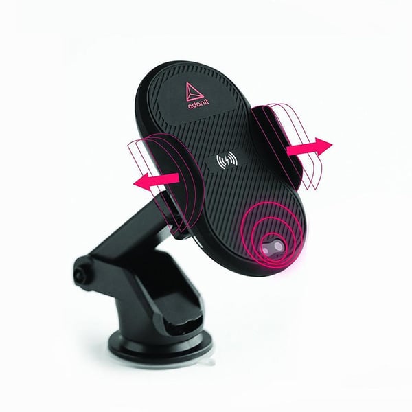 Adonit Auto Clamping Sensor Wireless Charging Mount & Dash + Adapter Adonit Auto Clamping Sensor Wireless Charging Mount & Dash + Adapter