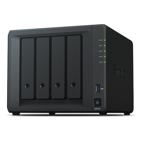 Synology DS418 Disk Station NAS Storage 4 Bay(Diskless) Synology DS418 Disk Station NAS Storage 4 Bay(Diskless)