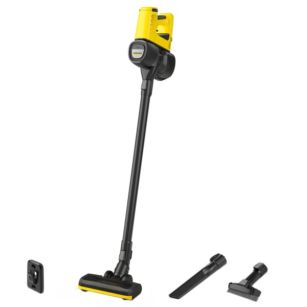 Karcher Cordless Upright Vacuum Cleaner Yellow/Black VC4 Karcher Cordless Upright Vacuum Cleaner Yellow/Black VC4