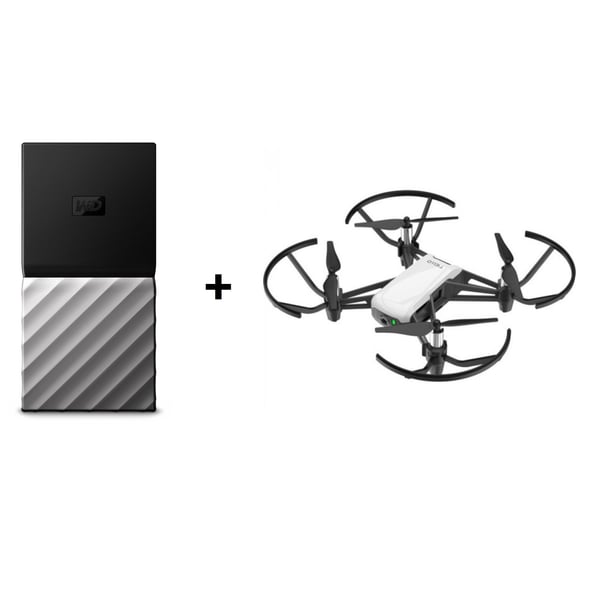 WD MY PASSPORT SSD 1TB Silver Grey WDBK3E0010PSLWESN DJI DJI