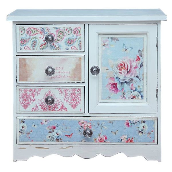 Pan Emirates Peony B Chest Of 1 Dr+4 Drw Pan Emirates Peony B Chest Of 1 Dr+4 Drw
