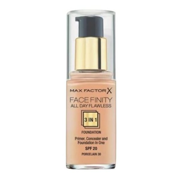Max Factor Facefinity All Day Flawless Liquid Foundation 3in1 030 Porcelain 30ml