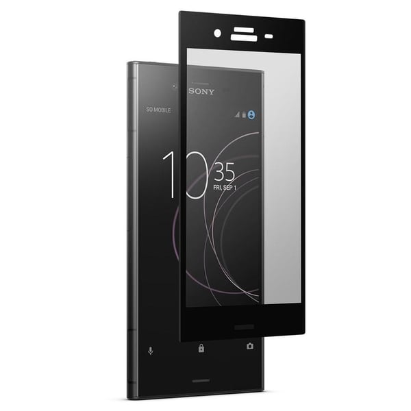 Panzerglass Tempered Glass Screen Protector Black For Sony Xperia XA1 Plus - 7613